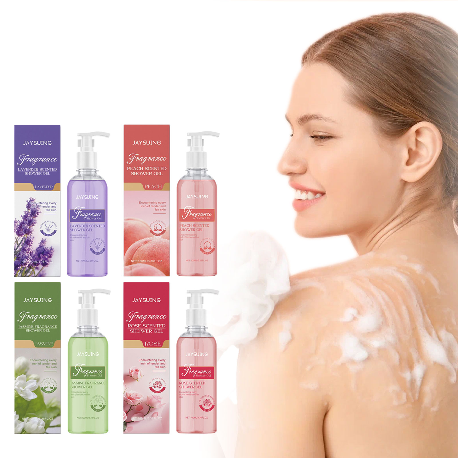 Perfume Fragrance Shower Gel - 향기로운 샤워 젤 바디 워시 향수