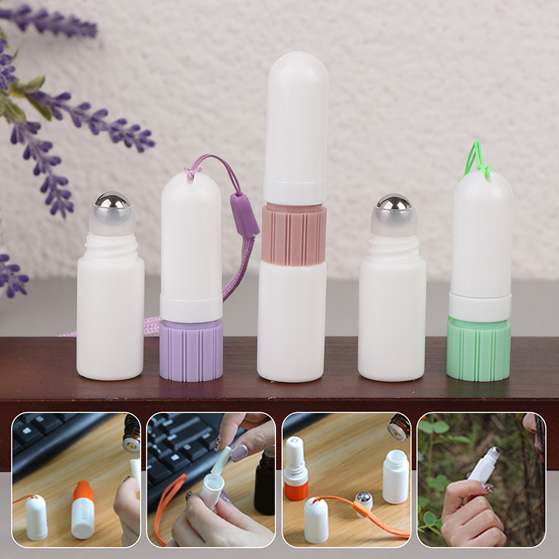Perfume Fragrance Stick - 2-in-1 블랭크 비강 흡입기 스틱 랜야드