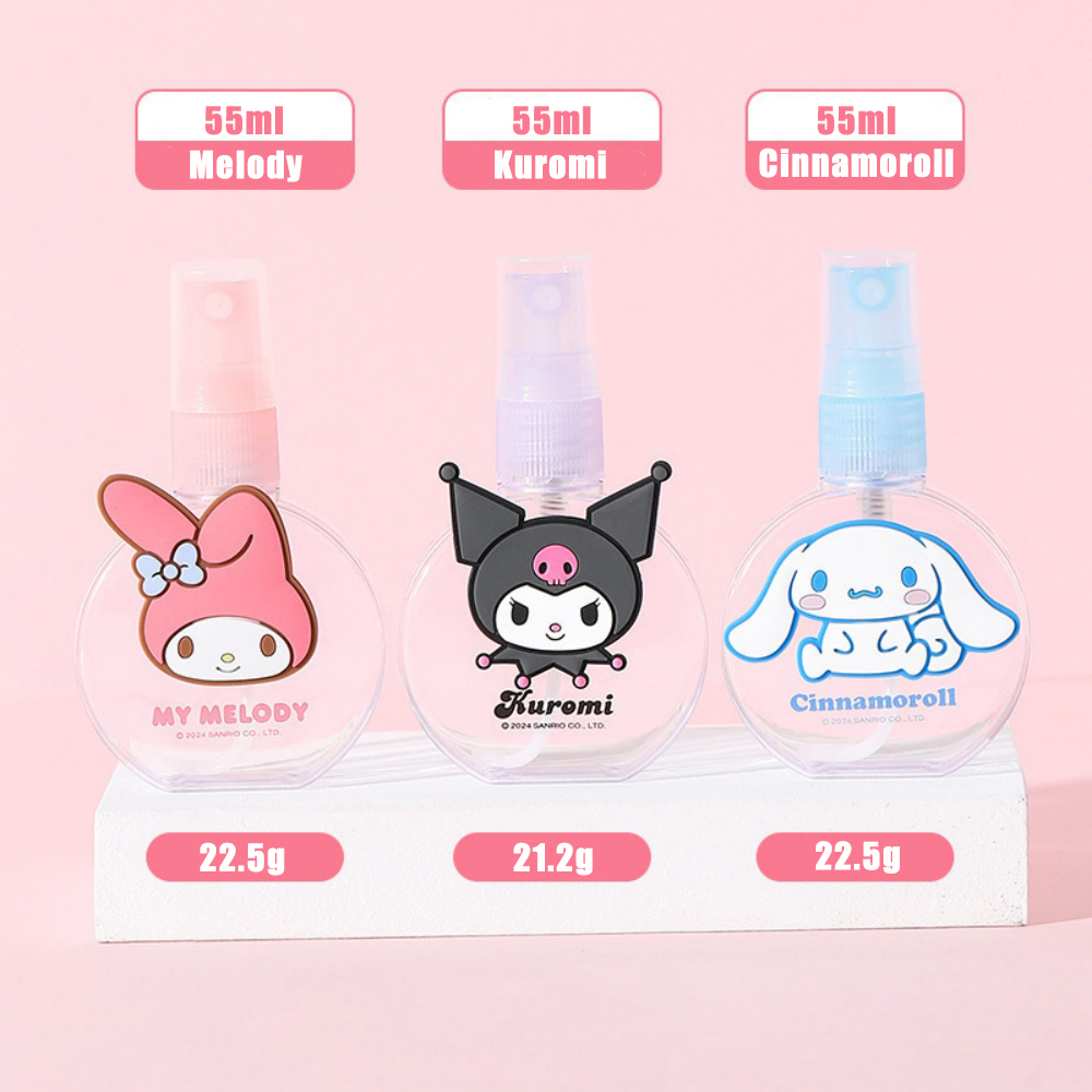 55/60/100ml 정품 산리오 플라스틱 리필용 병  - Perfume Travel Set 리뷰 및 가격