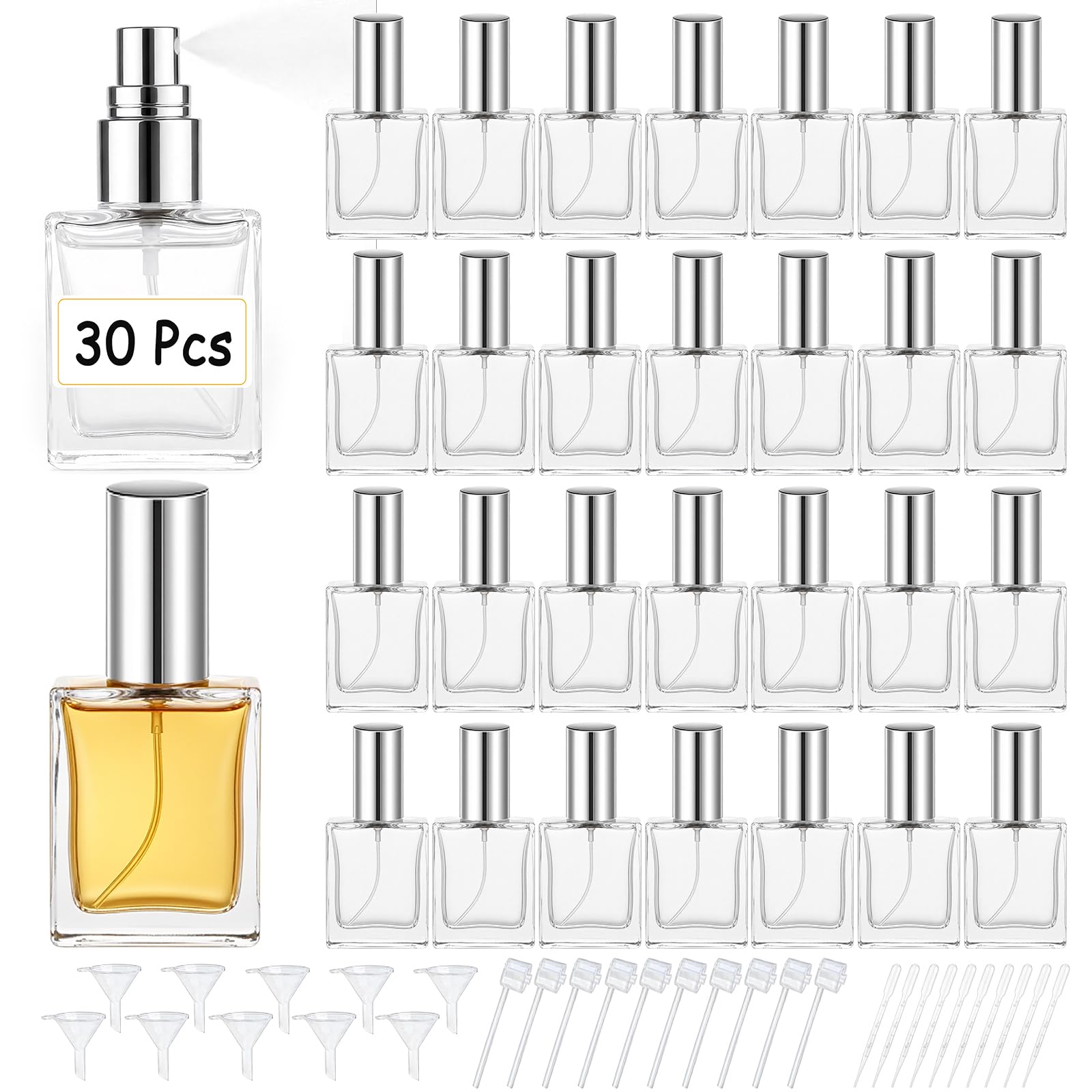 고품질 30개 15ml 투명 유리 향수 스프레이 병(포 - Perfume Fragrance Dispenser 리뷰 및 가격