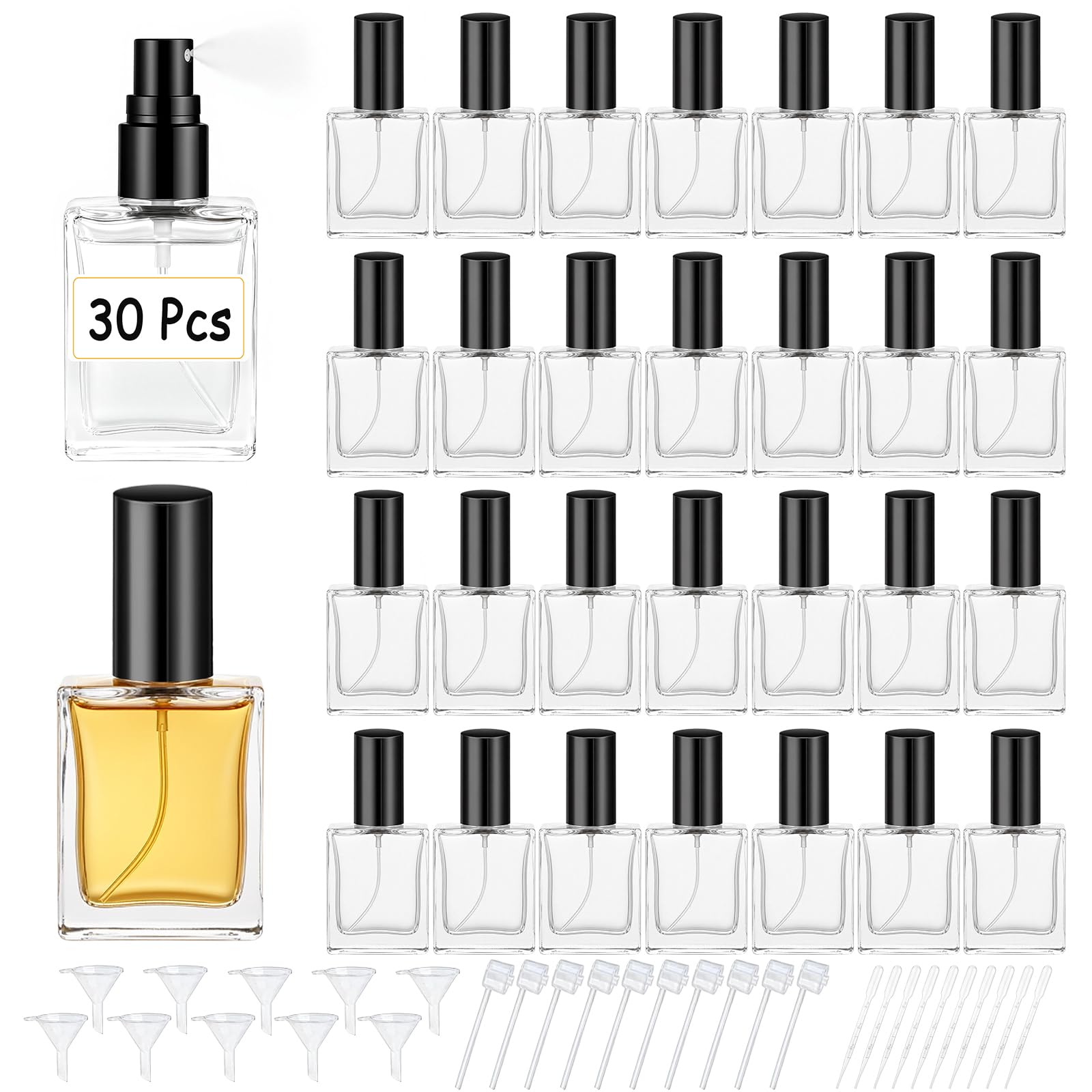 고품질 30개 15ml 투명 유리 향수 스프레이 병(포 - Perfume Fragrance Dispenser 리뷰 및 가격