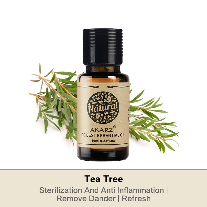 AKARZ-티 트리 에센셜 오일, 천연 순수 식물 추출 - Sandalwood Perfume Oil 리뷰 및 가격