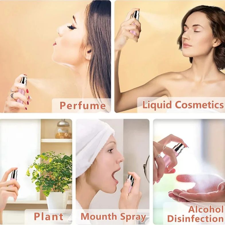 리필식 휴대용 미니 향수 무화기, 스프레이 병 4 개, - Perfume Fragrance Dispenser 리뷰 및 가격