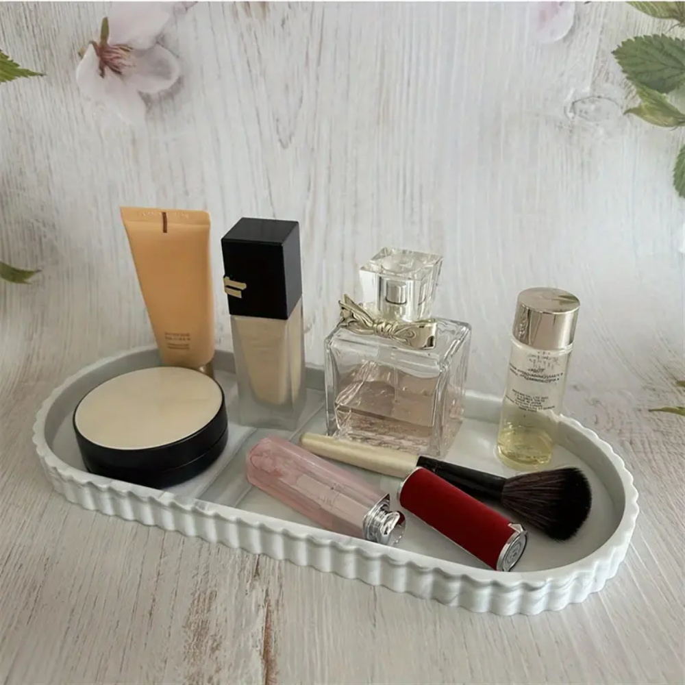 드레싱 테이블 타원형 보관 트레이, 조리대 비누 디펜서 - Perfume Fragrance Dispenser 리뷰 및 가격