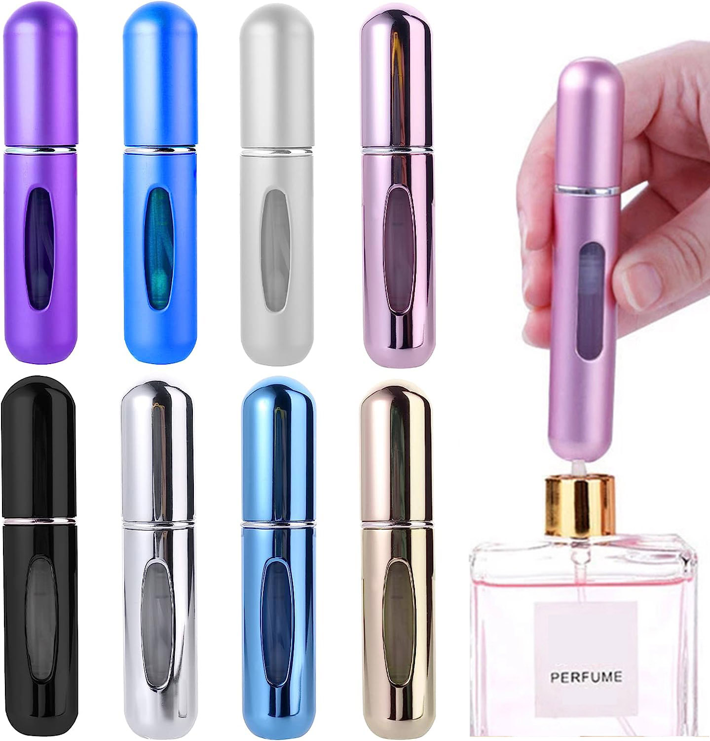 리필 가능한 미니 향수 병, 휴대용 화장품 병, 무화기 - Perfume Fragrance Dispenser 리뷰 및 가격
