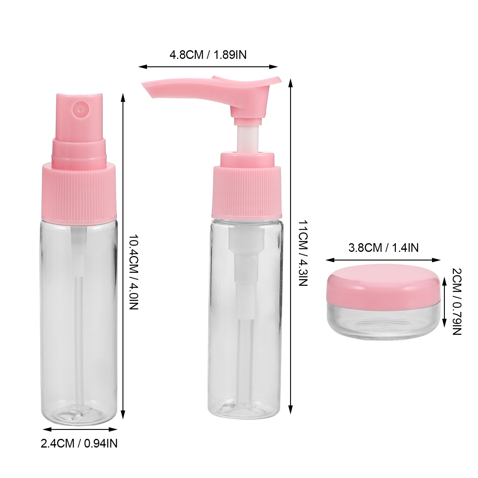 1세트 여행용 병 세트 미니 스프레이 병 리필 가능 휴 - Perfume Travel Set 리뷰 및 가격