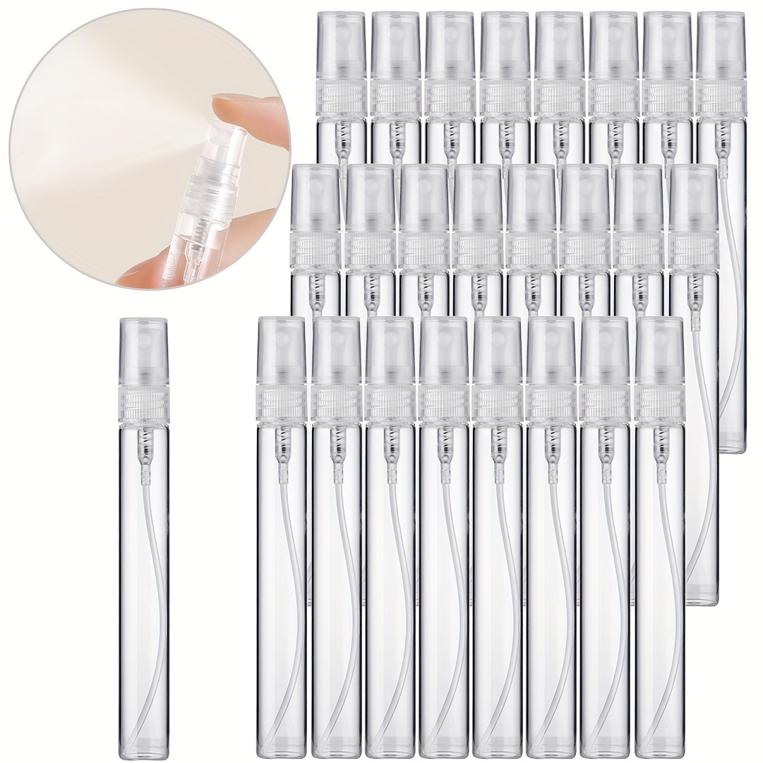 25pcs 10ml 리필 가능 빈 휴대용 유리 스프레이 - Perfume Fragrance Dispenser 리뷰 및 가격