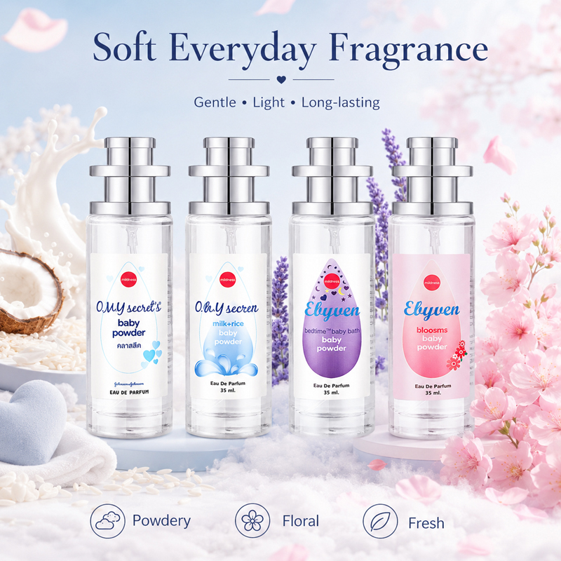 2개입 35ml 여성용 베이비 파우더 향수, 오래 지속 - Perfume Travel Set 리뷰 및 가격